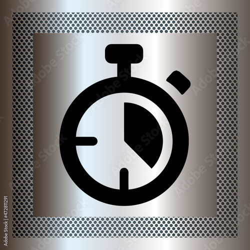 Logo chronomètre.