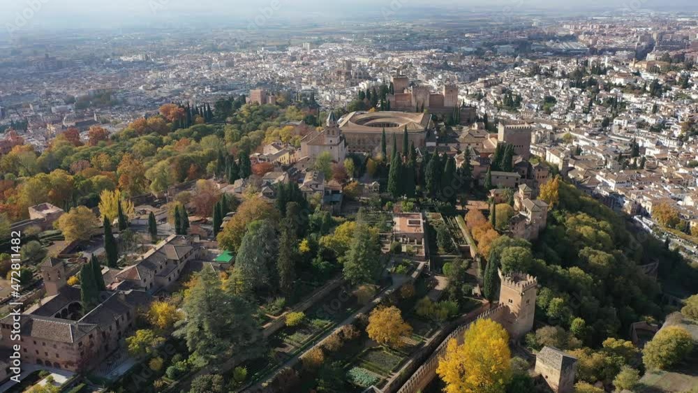 Alhambra in Spain from above | Die Alhambra in Spanien aus der Luft Alhambra in Spain from above | Die Alhambra in Spanien aus der Luft