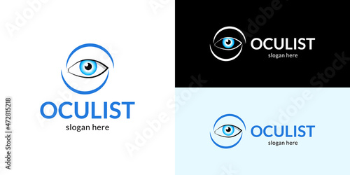 Creative oculist logo