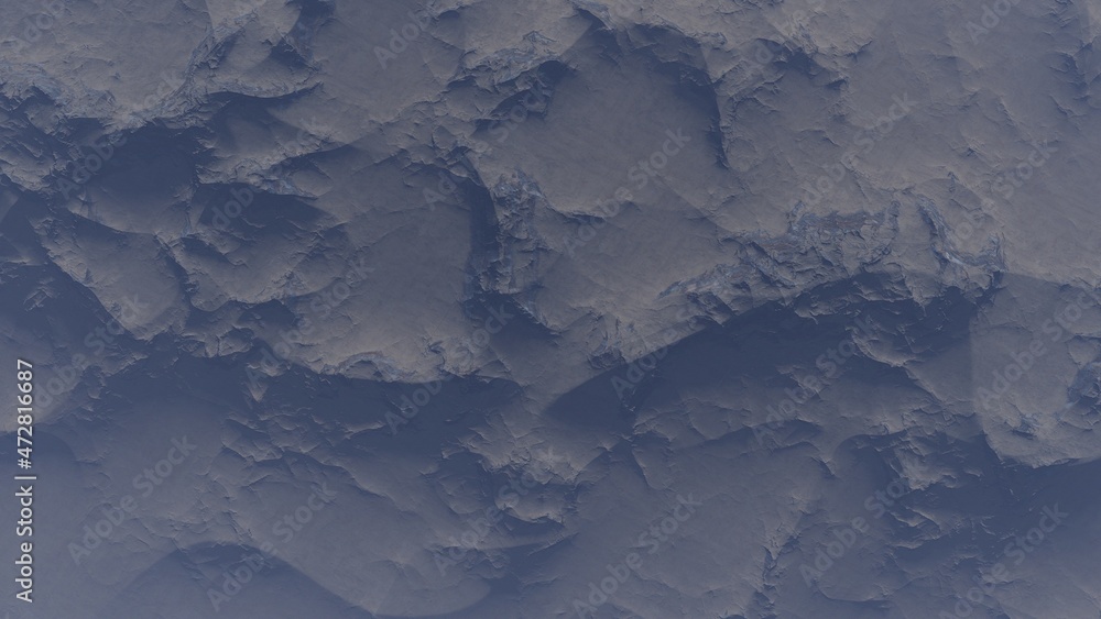 Fototapeta premium abstract aerial view, abstract cosmic texture, top view of alien planet, texture of th exo planet, abstract texture 3d render