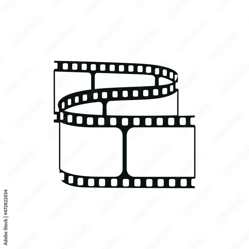 Film frames movie cinema icon symbol vector