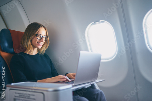 Obraz na płótnie Traveling and technology