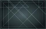 abstract seamless geometric pattern with white lines black and grey wide background