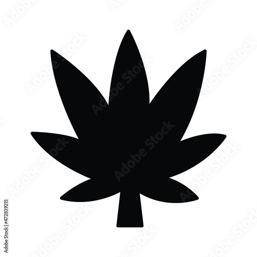 Marijuana Vector icon which is suitable for commercial work and easily modify or edit it

