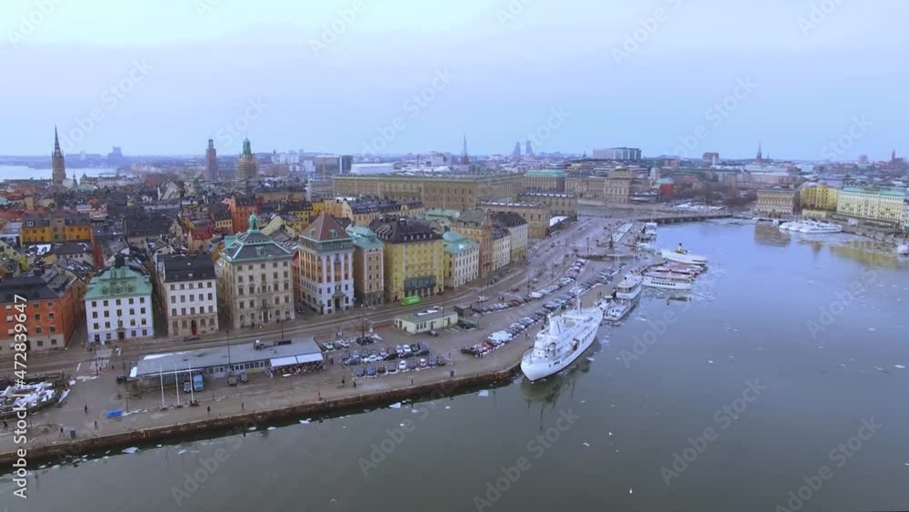 Sweden Stockholm Old Town Gamla stan Capitol Drone Slussen Södermalm Stadshuset Kungsholmem Drönare snow winter Fresh Air Ferry Sweden Stockholm Old Town Gamla stan Capitol Drone Slussen Södermalm Stadshuset Kungsholmem Drönare snow winter Fresh Air Ferry