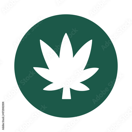 Marijuana Vector icon which is suitable for commercial work and easily modify or edit it


