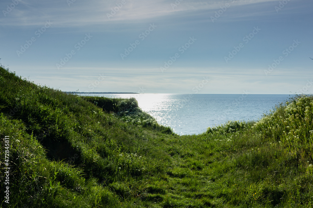 Denmark stock photo with clear skies, greenery and nature Denmark stock photo with clear skies, greenery and nature