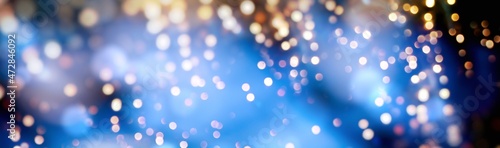 Christmas New Year blue bac...