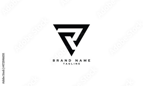 Free Download VP, PV, AV, VA, Abstract initial monogram letter alphabet logo design - GFXLoad
