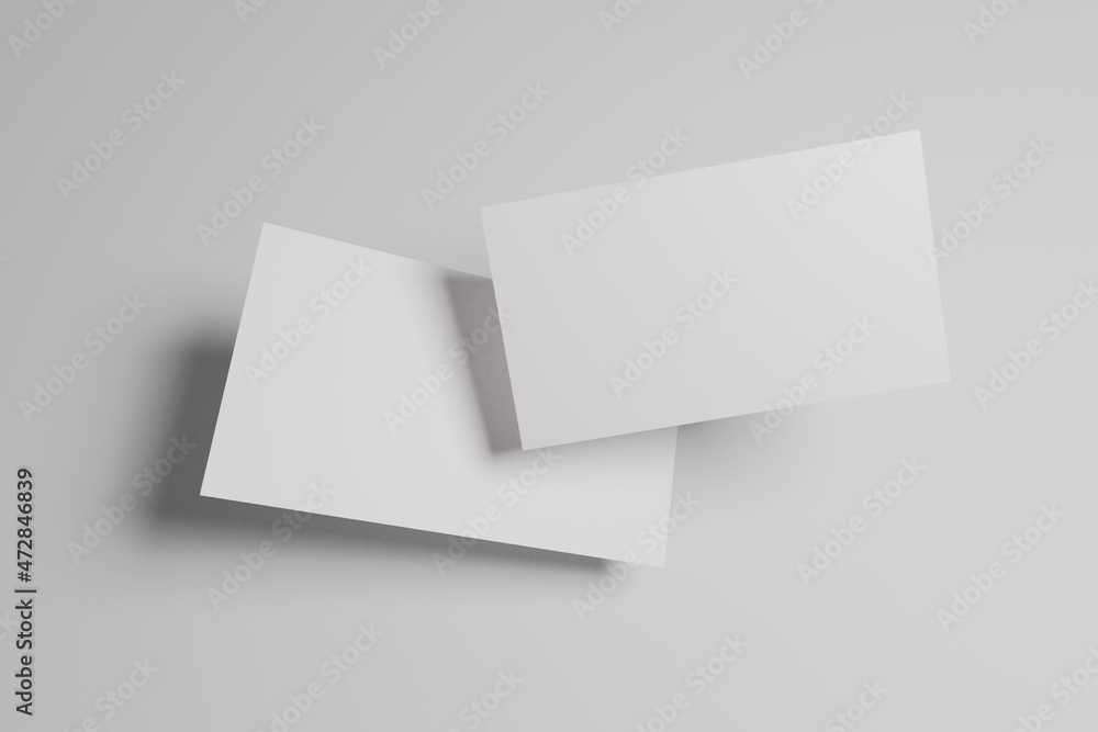Business card Blank mockup Business card Blank mockup