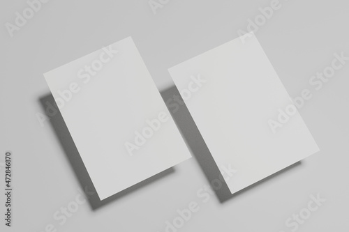 A4 Size Blank mockup