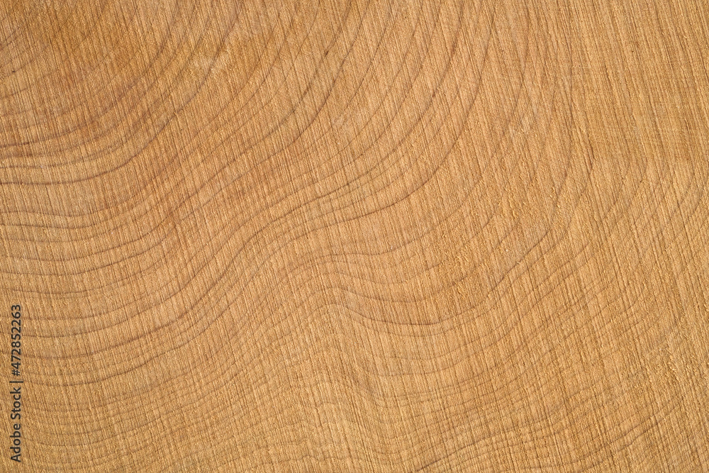 Naklejka premium Wood texture. Wooden panel macro. Natural light brown seamless maple backdrop