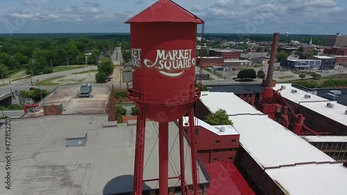 High Point, North Carolina, Market Square, Aerial View, Amazing Landscape