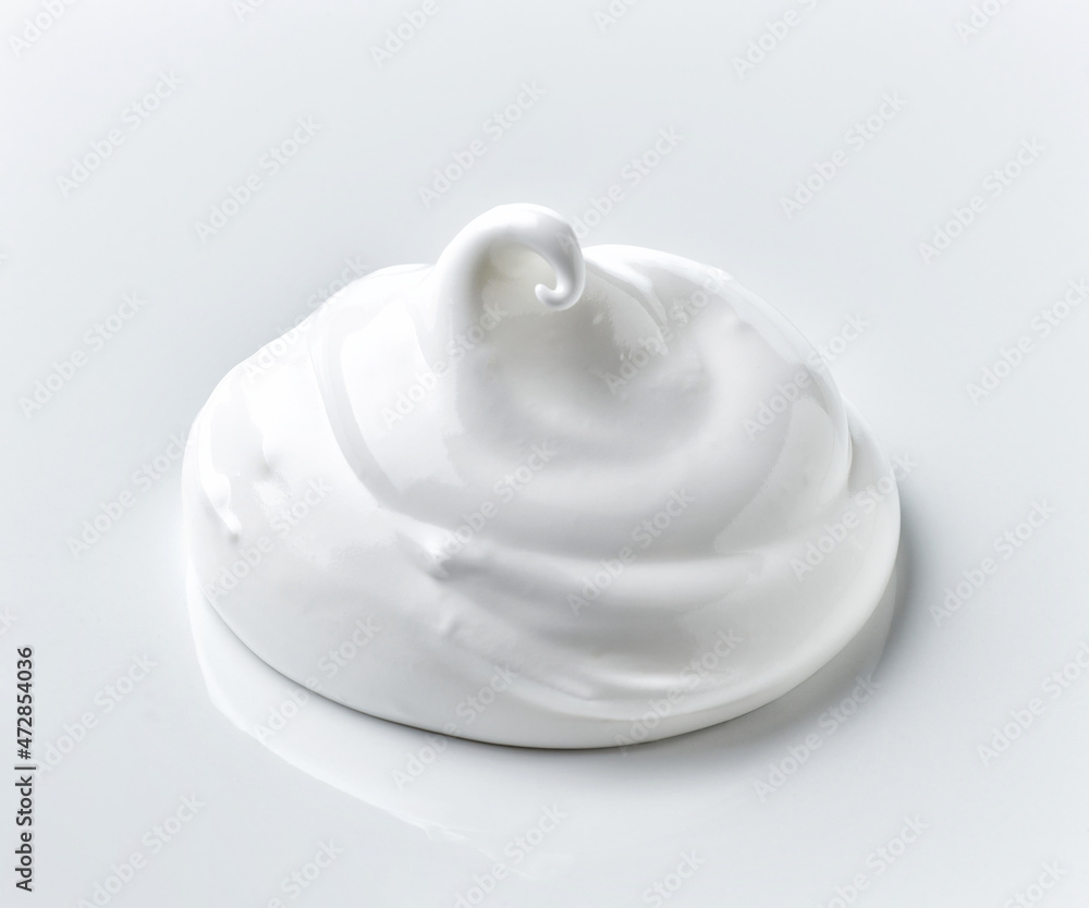 whipped egg whites cream