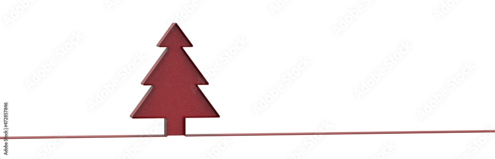 merry christmas card modern 3d minimal tree merry christmas card modern 3d minimal tree