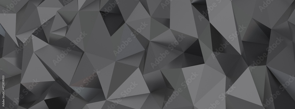 Abstract 3d rendering of triangulated surface. Contemporary background. Futuristic polygonal Abstract 3d rendering of triangulated surface. Contemporary background. Futuristic polygonal