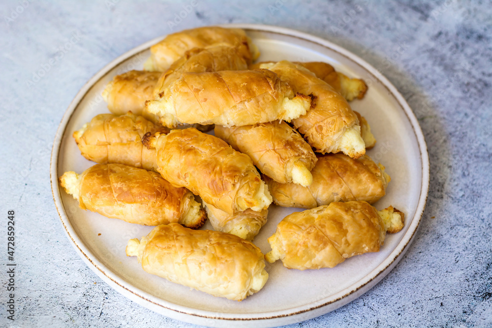 Traditional Bulgarian Cheese Phyllo Pastry Pie Traditional Bulgarian Cheese Phyllo Pastry Pie