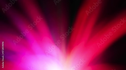 Abstract color lights background. Seamless loop of blurred colorful LED light that keeps blinking and changing color at night.