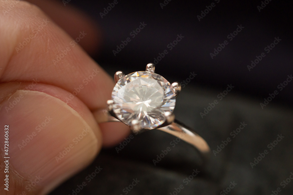 hand hold beautiful jewelry diamond ring hand hold beautiful jewelry diamond ring