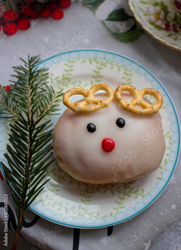 Christmas donut sweet breakfast mood