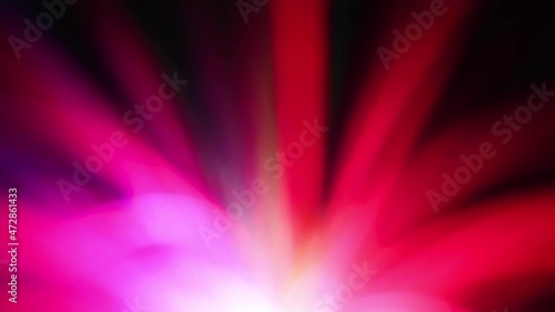Abstract color lights background. Seamless loop of blurred colorful LED light that keeps blinking and changing color at night.