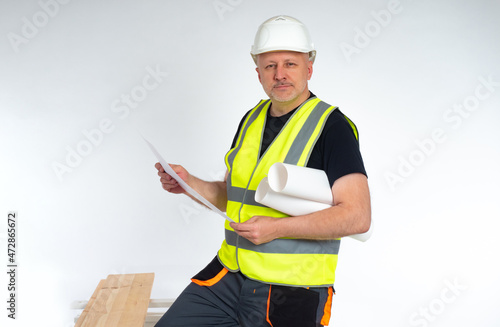 A confident man in a work u...
