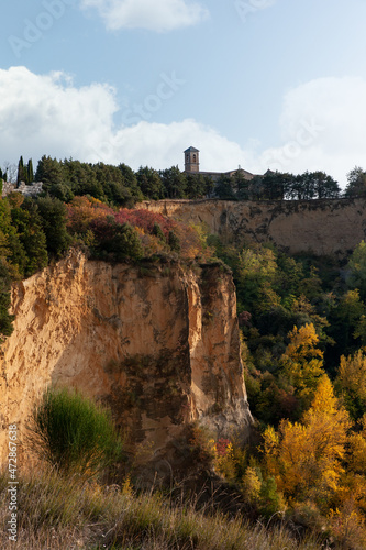 The Balze of Volterra, a beautiful natural scenary in Tuscany..