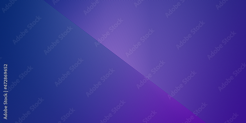 Blurred background. Diagonal stripe pattern. Abstract purple and blue gradient design. Line texture background. Landing page blurred cover. Diagonal strips pattern