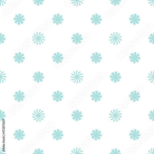 Seamless pattern in minimalists style. Modern decorative texture. Graphic design element for scrapbook, textile, wallpaper, web. Vector illustration.
