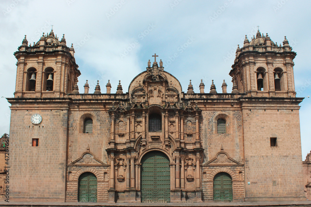 Iglesia Catolica Catedral Cusco Peru 