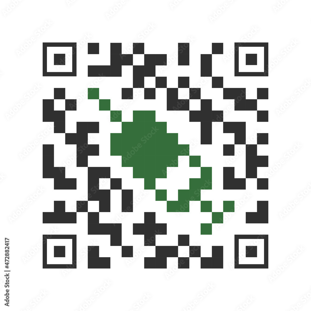 Vector illustration of a QR code confirming vaccination against coronavirus. Prevention of diseases Vector illustration of a QR code confirming vaccination against coronavirus. Prevention of diseases