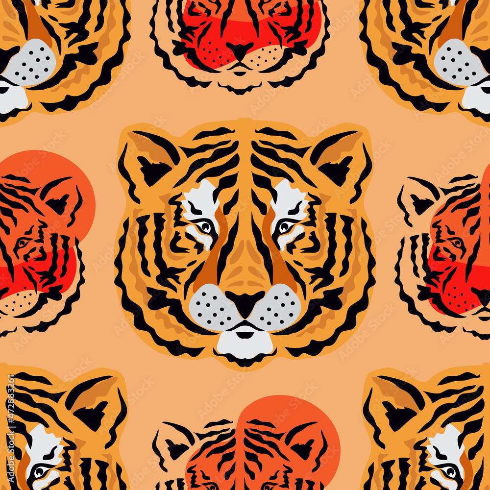 Tiger pattern 102