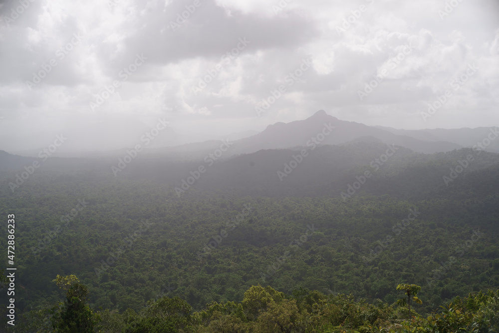 Fototapeta premium fog in the mountains