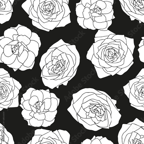 Roses BW