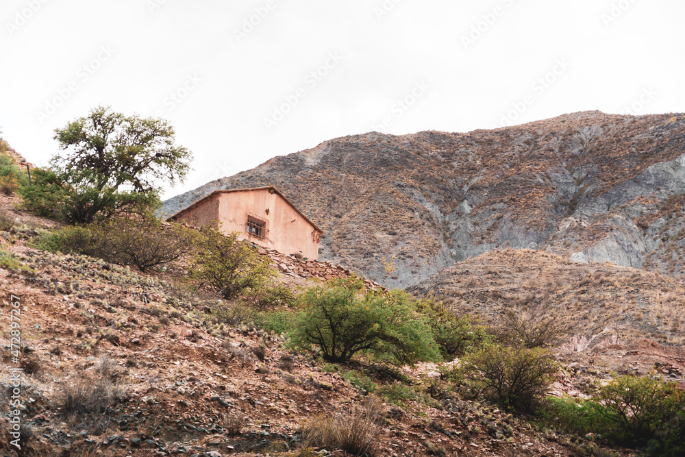 house in the mountains