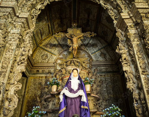 Fotografie, Obraz Altar from Constancia  Mesiricordia church