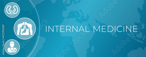 Internal Medicine Illustration Background