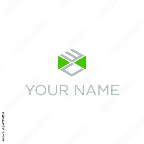 CE CUBE business logo design