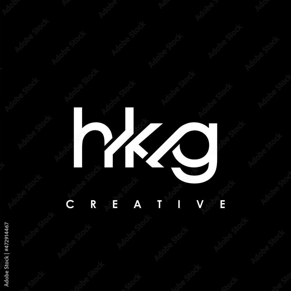 HKG Letter Initial Logo Design Template Vector Illustration HKG Letter Initial Logo Design Template Vector Illustration