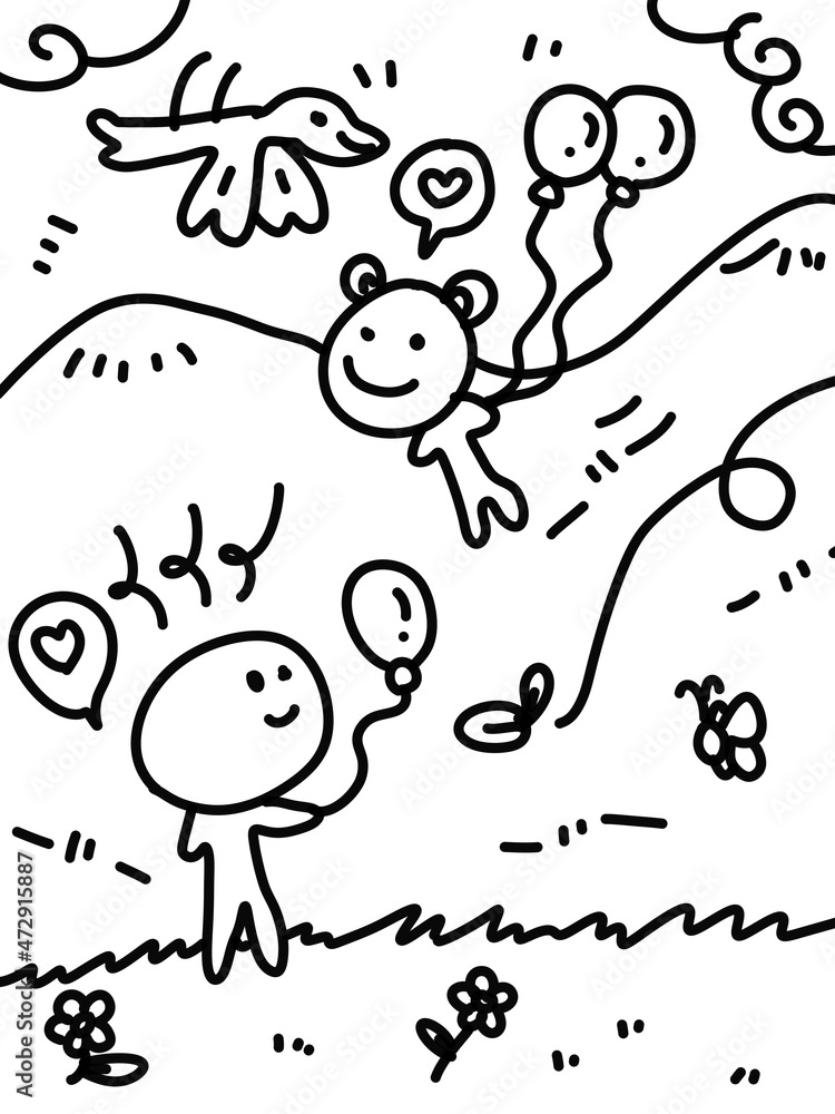 black and white of cartoon background black and white of cartoon background