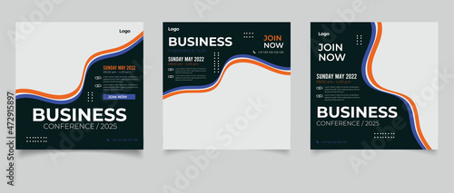 Creative concept question and answer time for social media post