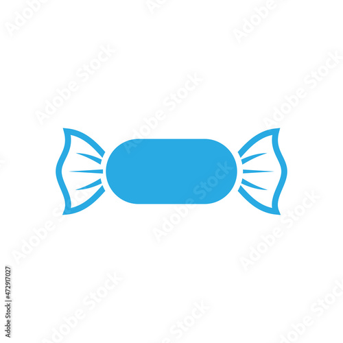 Candy icon design template vector isolated illustration