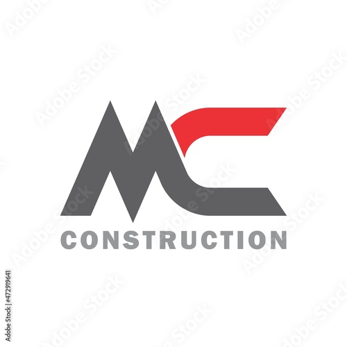 mc logo design simple and clean photo