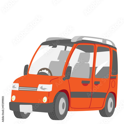 トールワゴンタイプの自動車