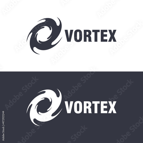vortex Hurricane logo symbol icon illustration vector company
