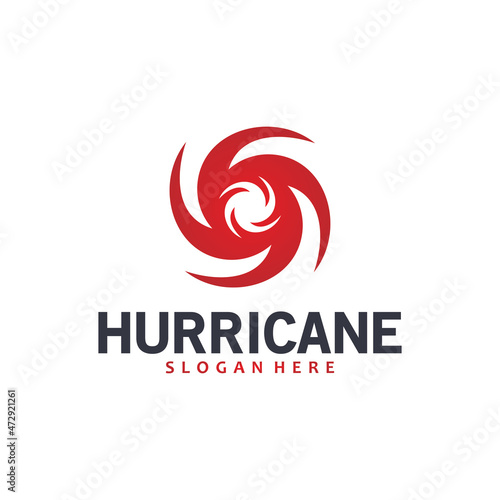 hurricane logo symbol icon illustration vector company