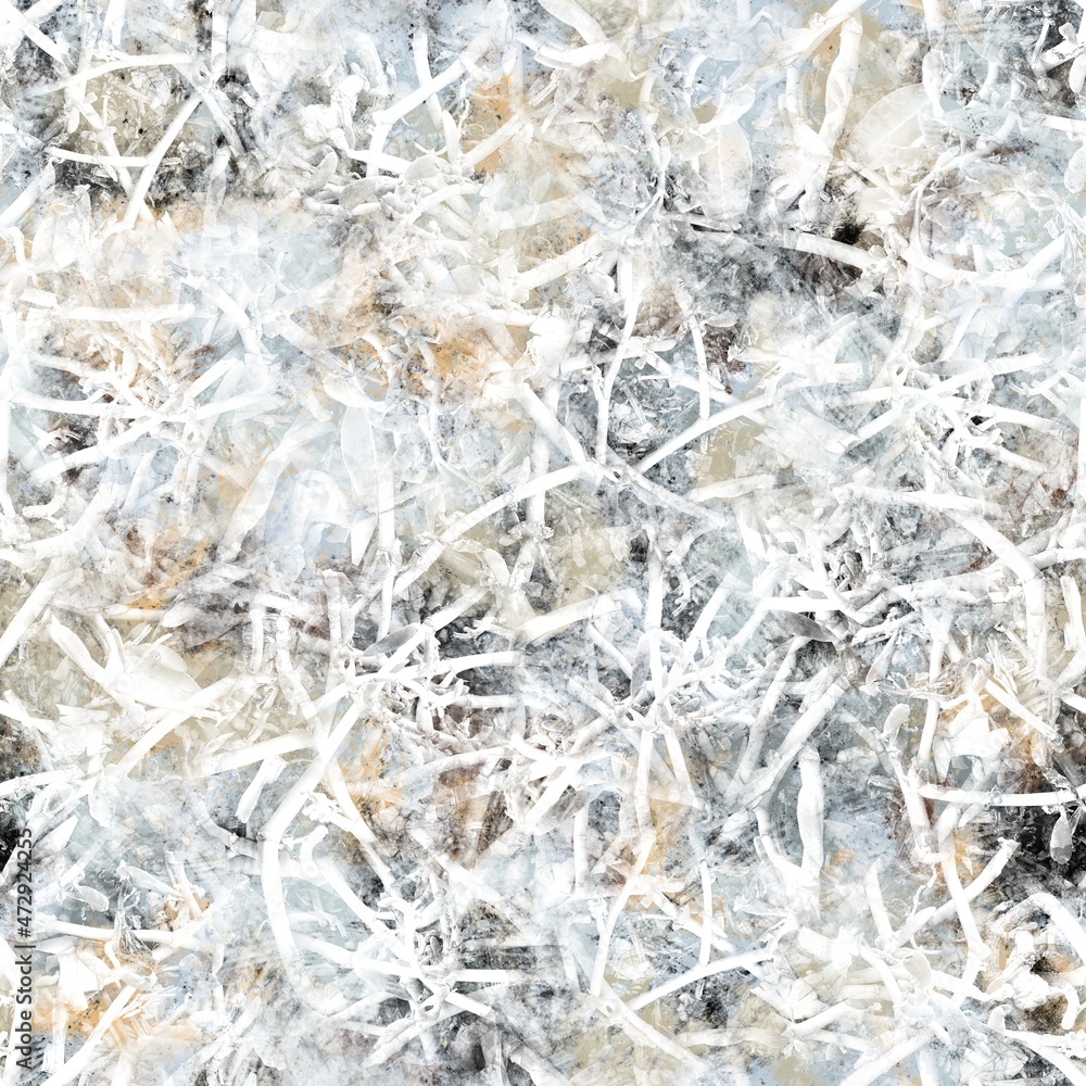 Seamless neutral and white grungy classic abstract surface pattern design for print. High quality illustration. Monochrome earth colored design with white pattern design overlay. Repeat graphic swatch Seamless neutral and white grungy classic abstract surface pattern design for print. High quality illustration. Monochrome earth colored design with white pattern design overlay. Repeat graphic swatch