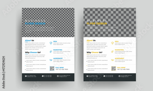 Corporate Business Flyer Design Template
