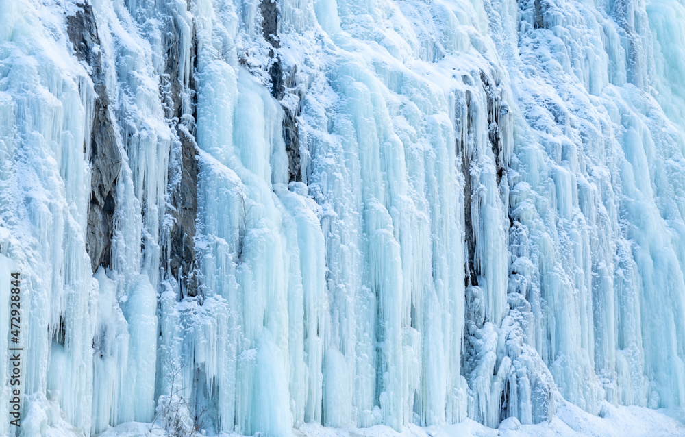 icicles on the side of mountain icicles on the side of mountain