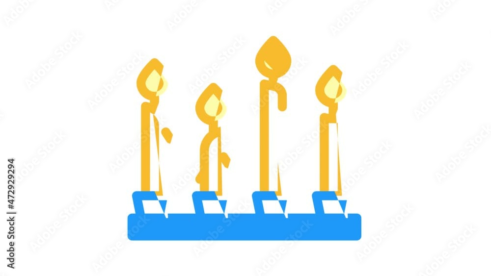 Religion Holy Praying color icon animation. Church Bell And Bible Book, Grave And Burial Urn, Candles And Lamp, Pectoral Cross And Prayer Religion Holy Praying color icon animation. Church Bell And Bible Book, Grave And Burial Urn, Candles And Lamp, Pectoral Cross And Prayer